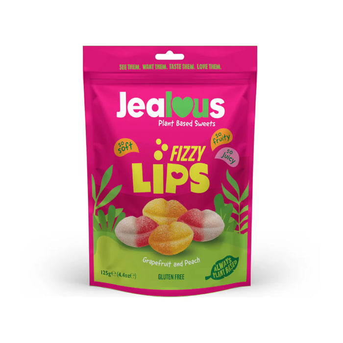 Jealous Sweets Fizzy Lips (125g)