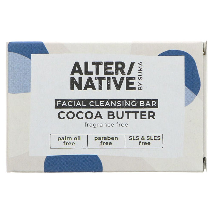 Alter/native By Suma Facial Cleansing Bar-Cocoa Butter (96g)