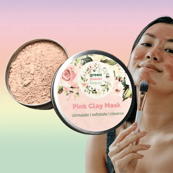 Green Planet Beauty Pink Clay Cleanse Mask