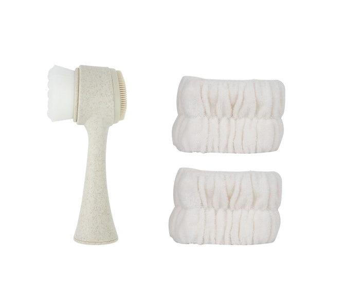 So Eco Facial Cleansing Brush and Wrist Wash Band Set
