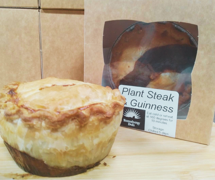 Sunshine Deli Plant Steak & Guinness Pie (270g)