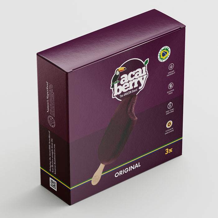 Acai Berry Original Lolly (3 x 70g)