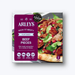 Box of Arley's Rich and Beefy Beef Pieces on a white background