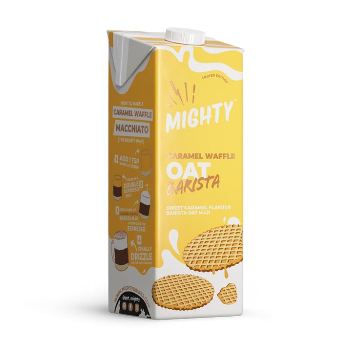 Mighty Caramel Waffle Oat Barista M.lk (1L)