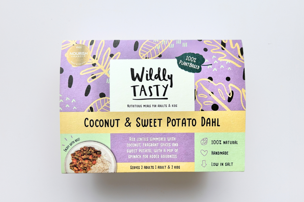 Wildly Tasty Coconut & Sweet Potato Dahl - Serves 2 (500g)