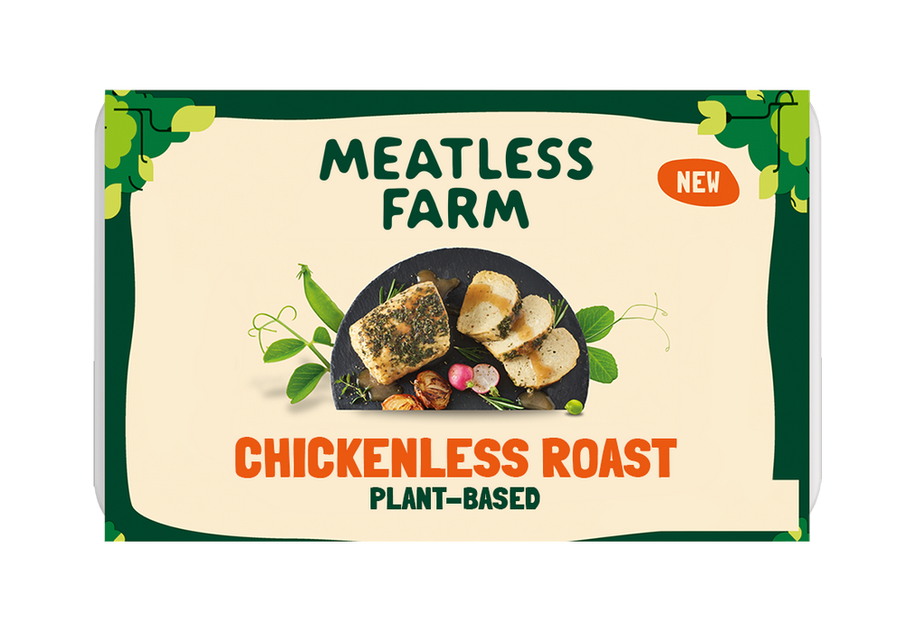 Meatless Farm Plant-based Chicken Joint with Herb Crust (380g)