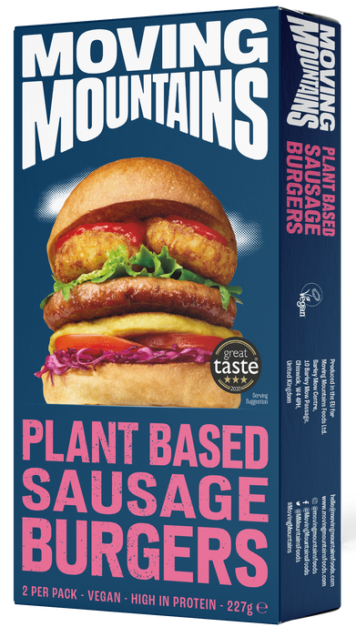 Moving Mountains Sausage Burger (227g)