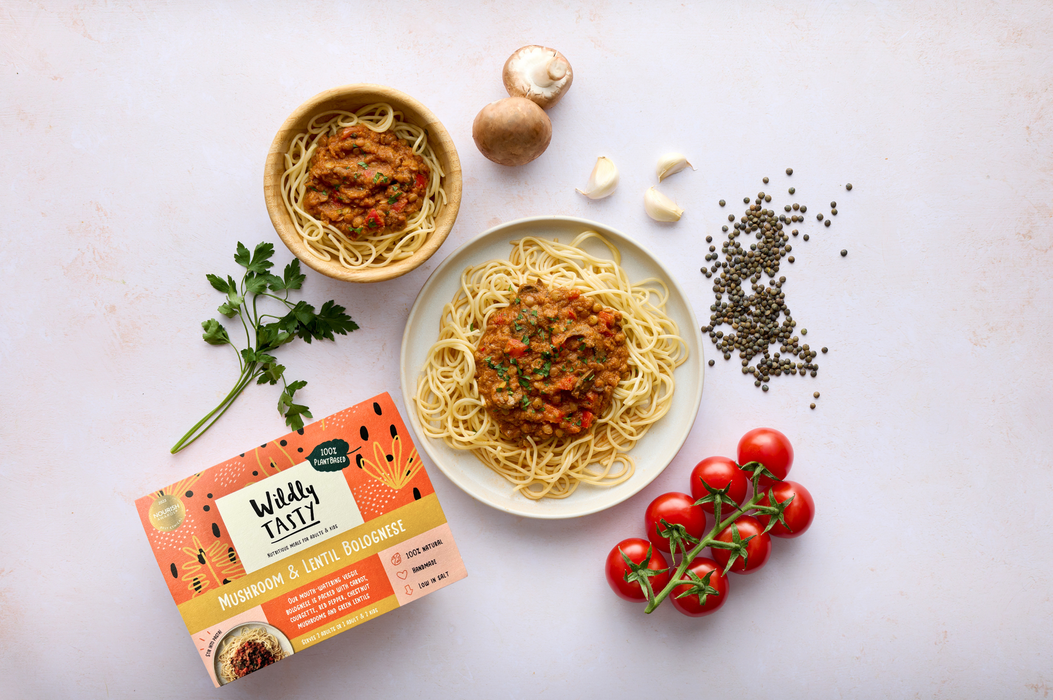 Wildly Tasty Mushroom & Lentil Bolognese - Serves 2 (500g)