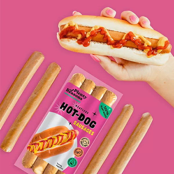 Plenty Reasons Meatless Hotdog Sausages (180g)