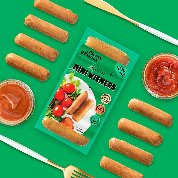 Plenty Reasons Meatless Mini Wiener Sausages (180g)