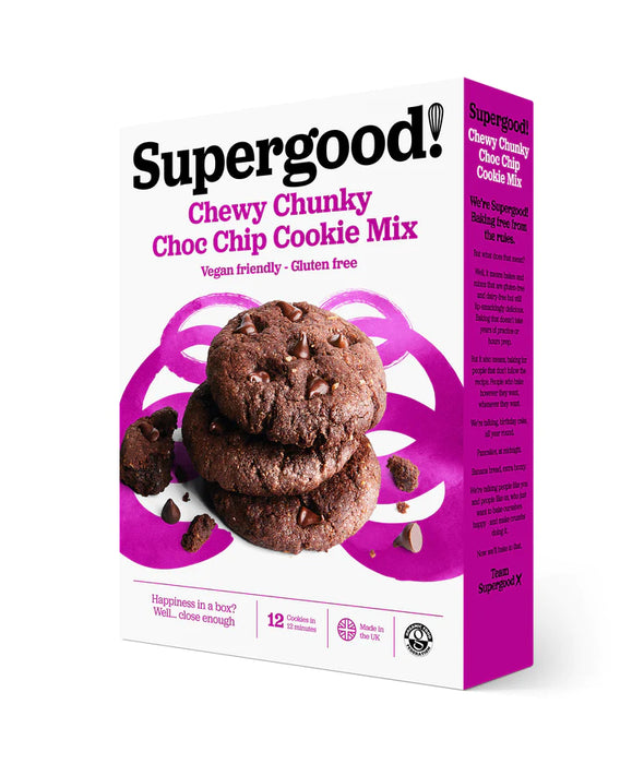 Supergood Chewy Chunky Choc Chip Cookie Mix (245g)