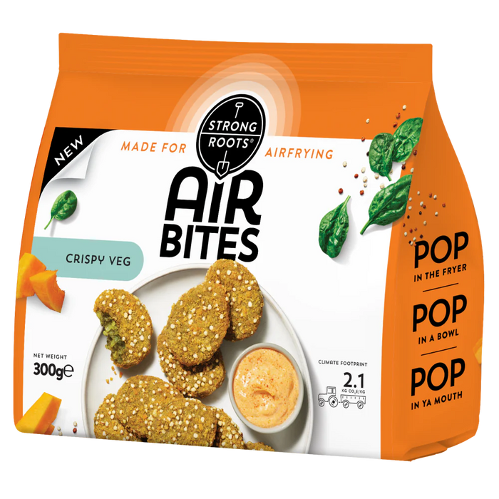 Strong Roots Spinach & Carrot Airbites (300g)