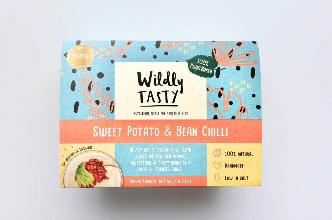 Wildly Tasty Sweet Potato & Bean Chilli - Serves 2 (500g)