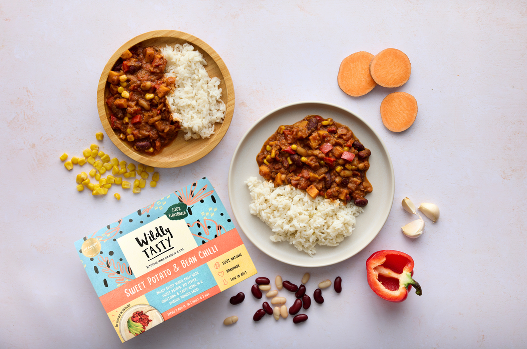 Wildly Tasty Sweet Potato & Bean Chilli - Serves 2 (500g)