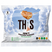 packet of this isnt chicken tenders vegan breaded chicken pieces on a white background