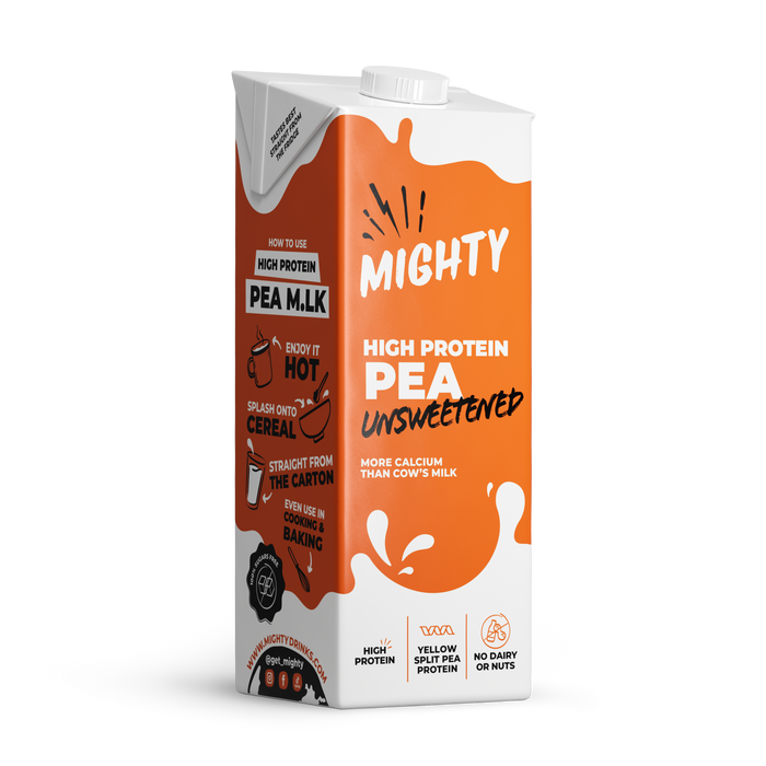 Mighty Unsweetened Pea M.lk (1L)
