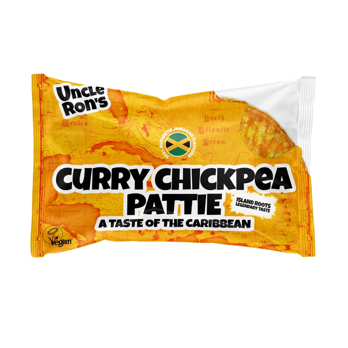 Uncle Rons Curry Chickpea Pattie (130g)