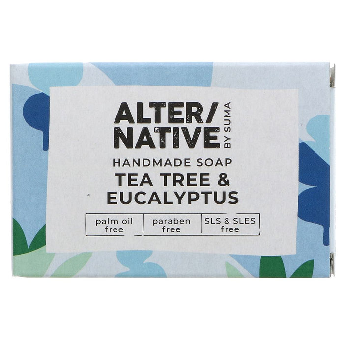Alter/native By Suma Boxed Soap - Tea Tree & Eucalyptus (95g)