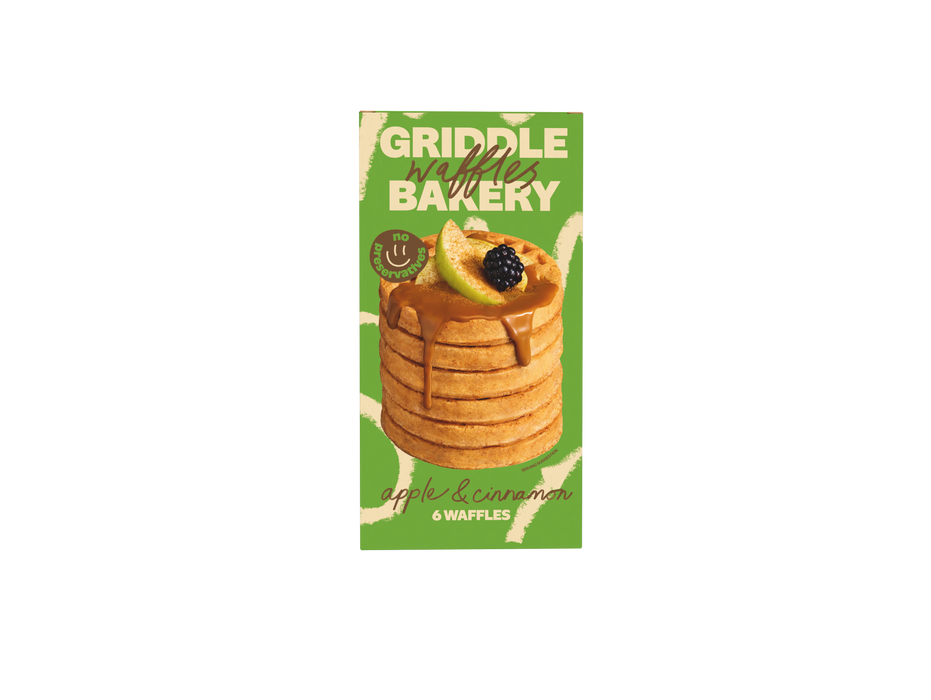 Griddle Apple & Cinnamon Toaster Waffles (6 x 32g)