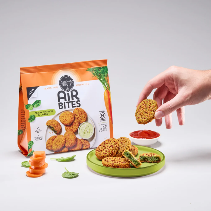 Strong Roots Spinach & Carrot Airbites (300g)