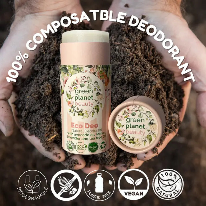 Green Planet Beauty All Natural Vegan Deodorant – Aluminium Free