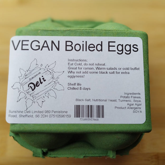 Sunshine Deli Vegan Boiled Eggs (6)