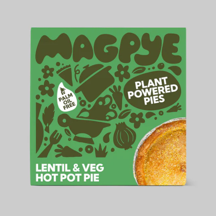 Magpye Lentil & Veg Hotpot Pie (230g)