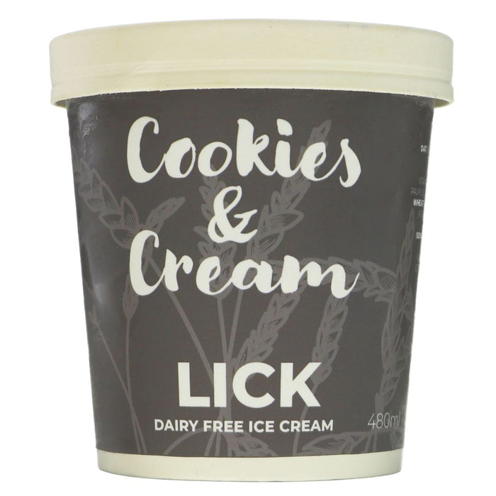 Lick Cookies & Cream Ice Cream (480ml)