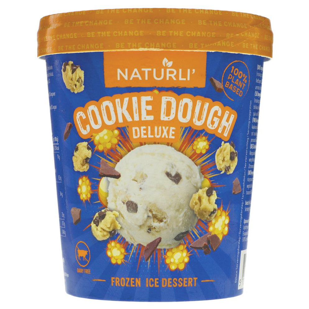 Naturli Cookie Dough Ice Cream (480ml) — Mighty Plants