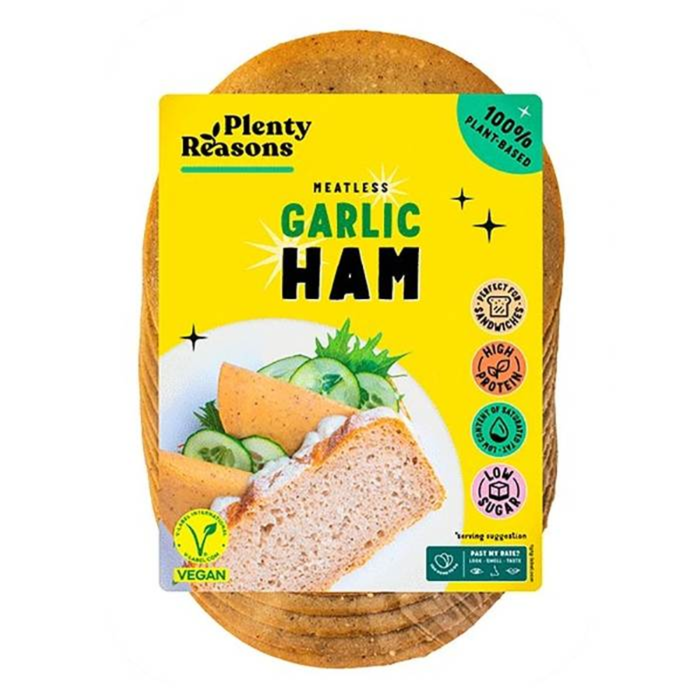 Plenty Reasons Meatless Garlic Ham Slices (100g)