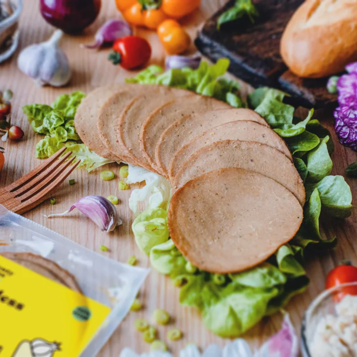 Plenty Reasons Meatless Garlic Ham Slices (100g)