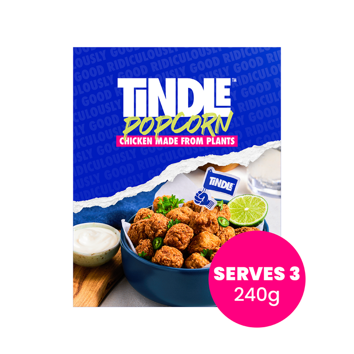 TiNDLE Popcorn Plant Based Chicken (240g)