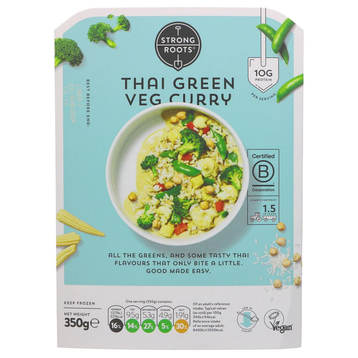Strong Roots Thai Green Vegetable Curry (350g)