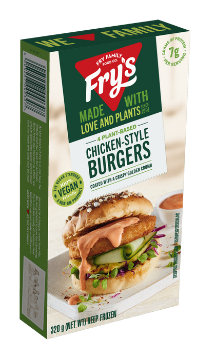 Fry's Chicken Style Burgers (320g)