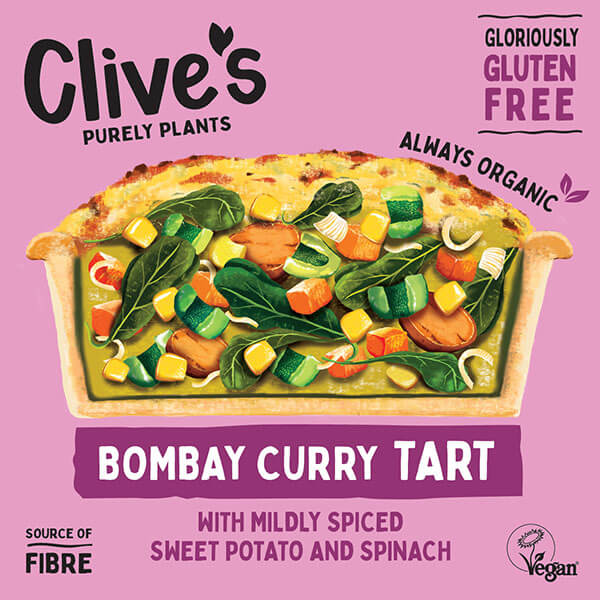 Clive's Pies Gluten Free Bombay Curry Tart (190g)