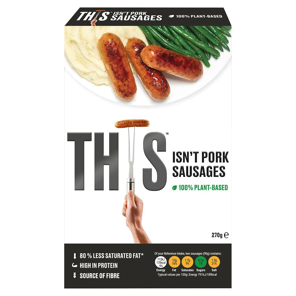 This Isn't Pork Sausages (270g) — Mighty Plants