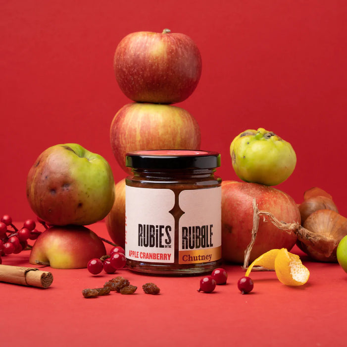 Rubies In The Rubble Apple Cranberry Chutney (210g)