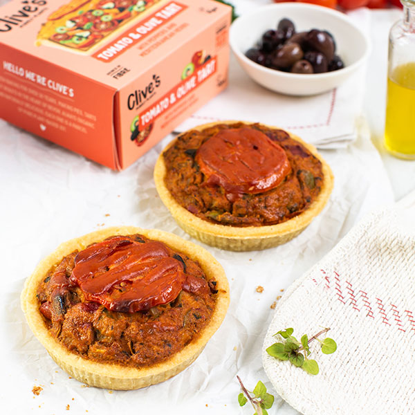 Clive's Pies Gluten Free Tomato and Olive Tart (195g)