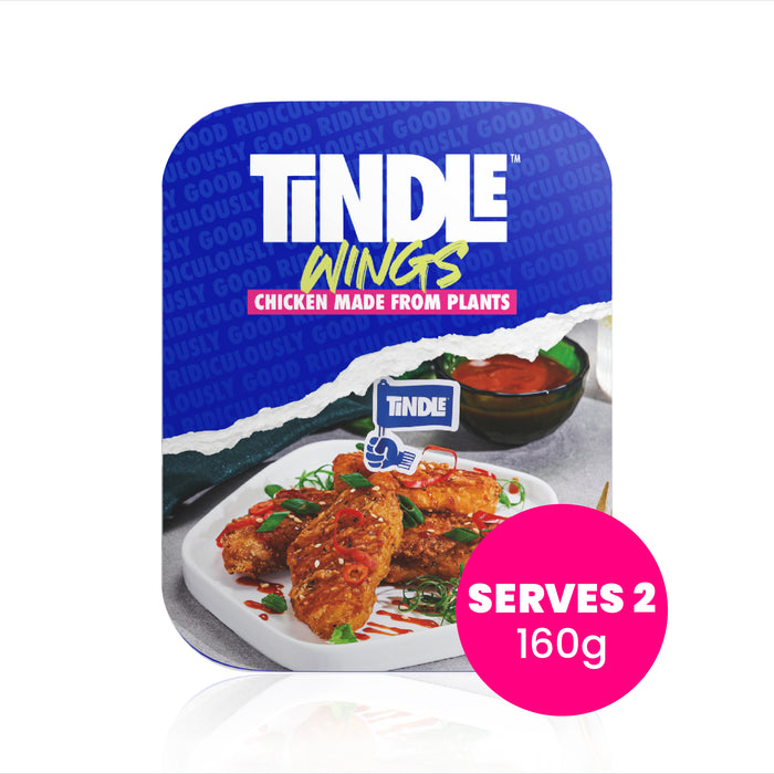 TiNDLE Wings Plant Based Chicken (160g)