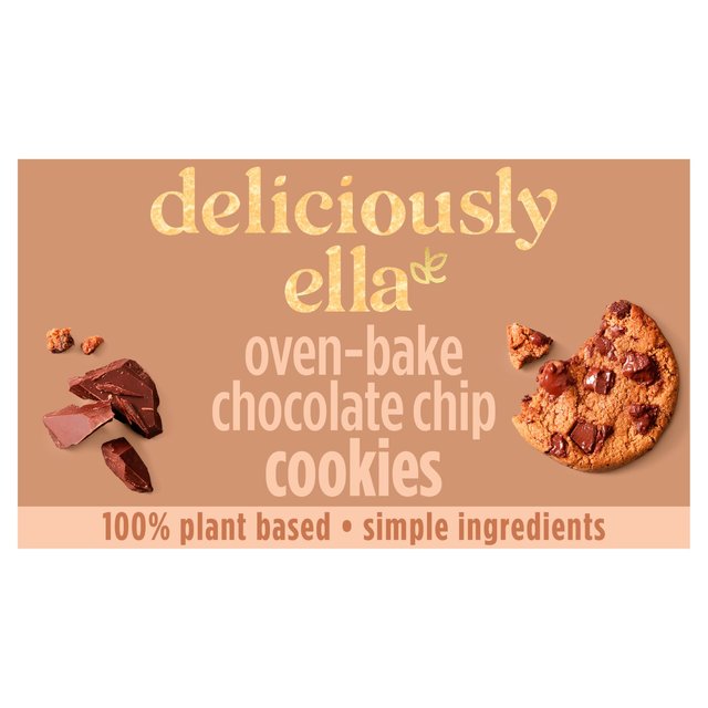 Deliciously Ella Chocolate Chip Cookies (4 x 50g)
