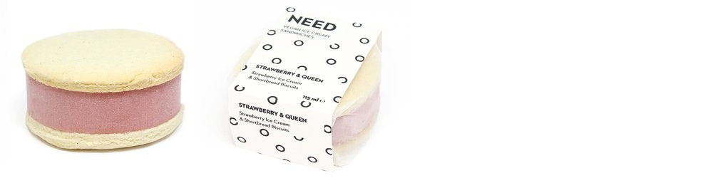NEED Strawberry & Queen Ice Cream Sandwich (115ml)