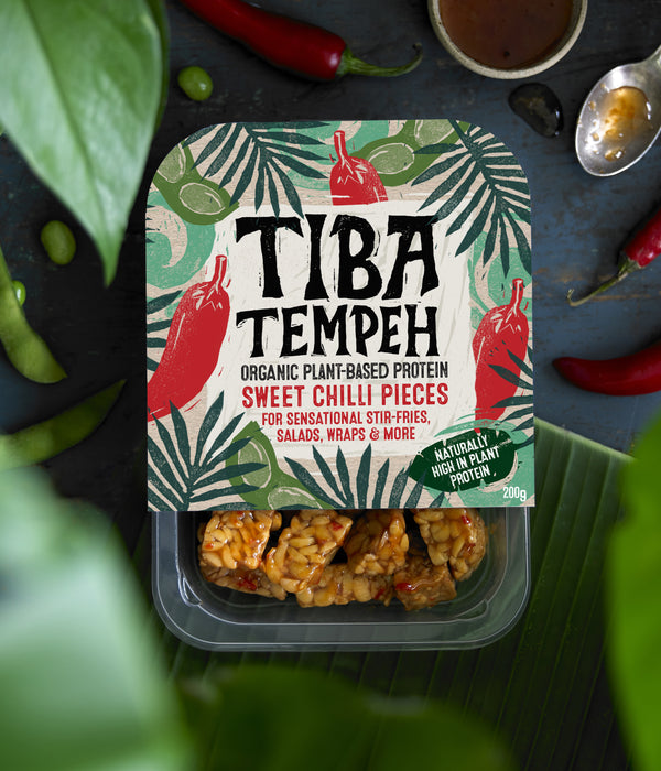 Tiba Tempeh Sweet Chilli Pieces 200g