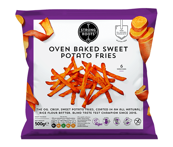Strong Roots Sweet Potato Fries (500g)
