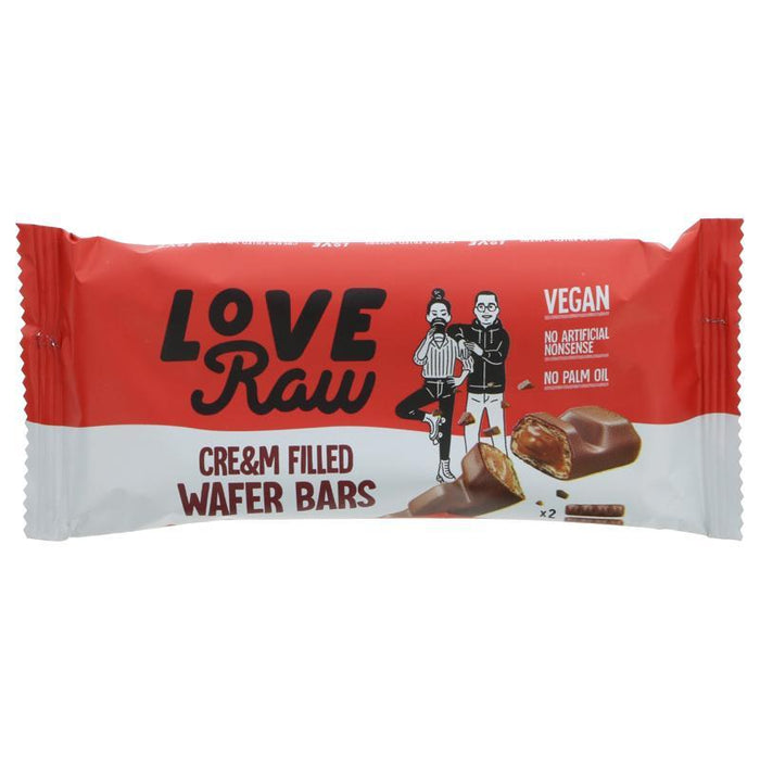 Love Raw Milk Choc Cream Wafer Bar (43g)