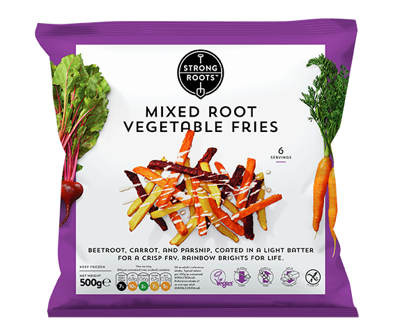 Strong Roots Mixed Root Vegetable Fries (500g)