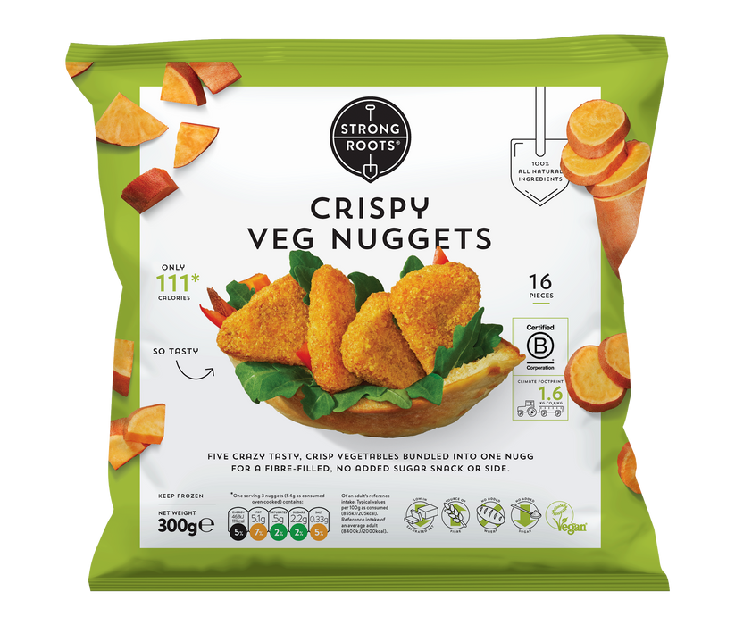 Strong Roots Crispy Veg Nuggets (300g)