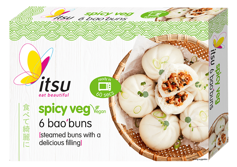 ITSU Vegetable Bao Buns x 6 (270g)