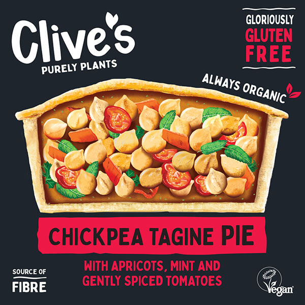 Clive's Pies Gluten Free Chickpea Tagine Pie (235g)
